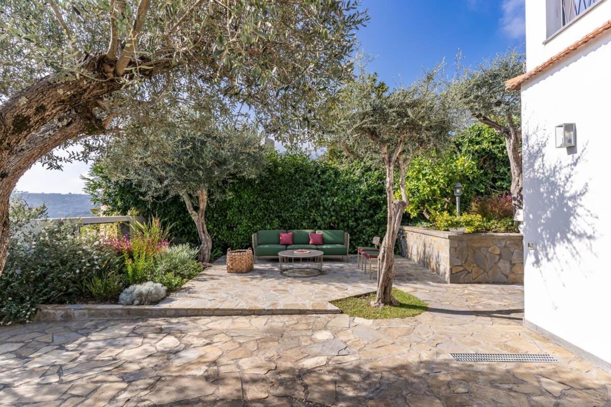 Villa Chez Pie Panoramic Views Pool And Guest Services SantʼAgata sui Due Golfi Exteriör bild