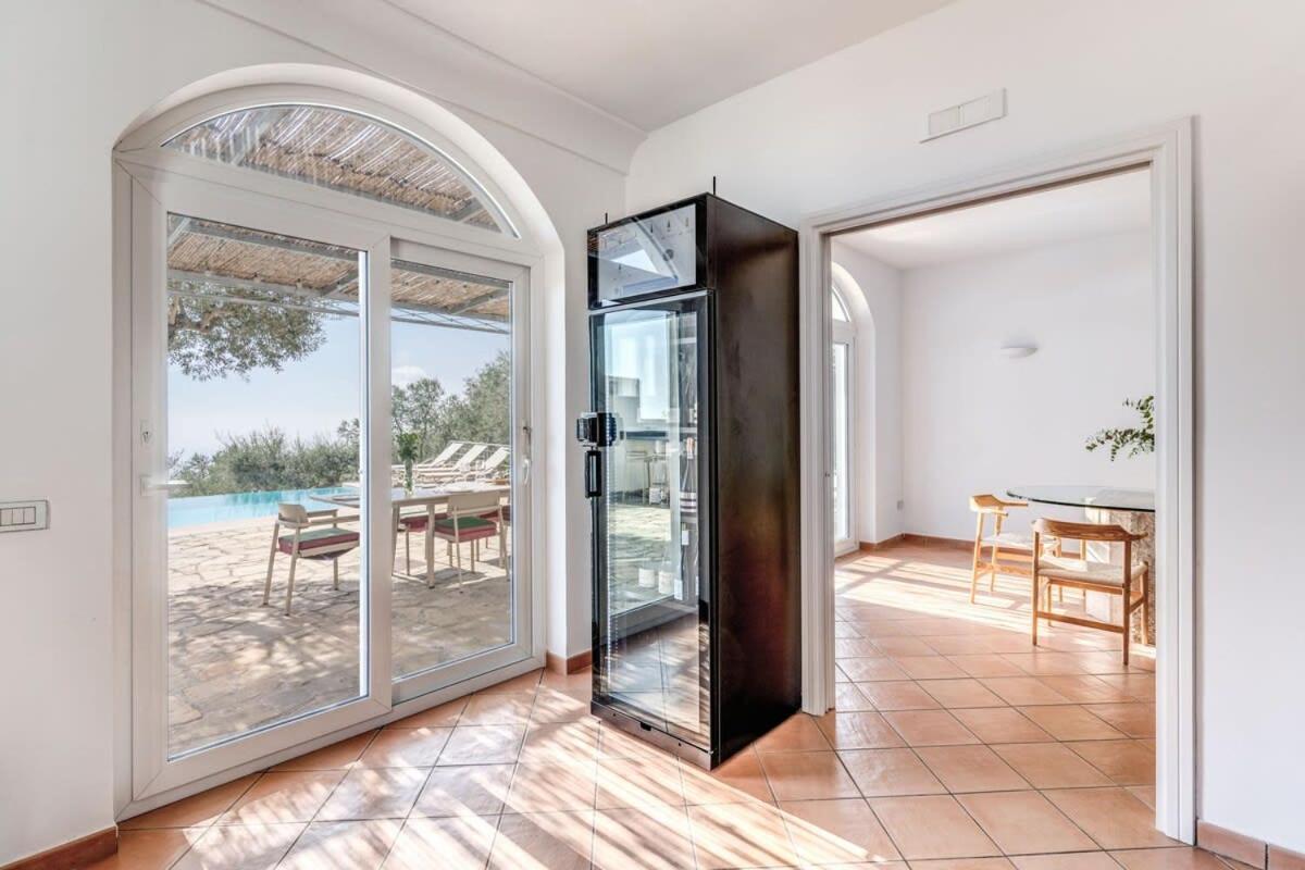 Villa Chez Pie Panoramic Views Pool And Guest Services SantʼAgata sui Due Golfi Exteriör bild