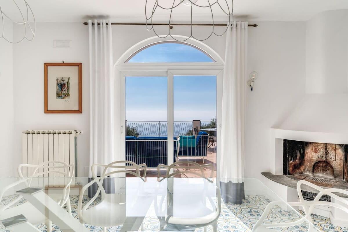 Villa Chez Pie Panoramic Views Pool And Guest Services SantʼAgata sui Due Golfi Exteriör bild